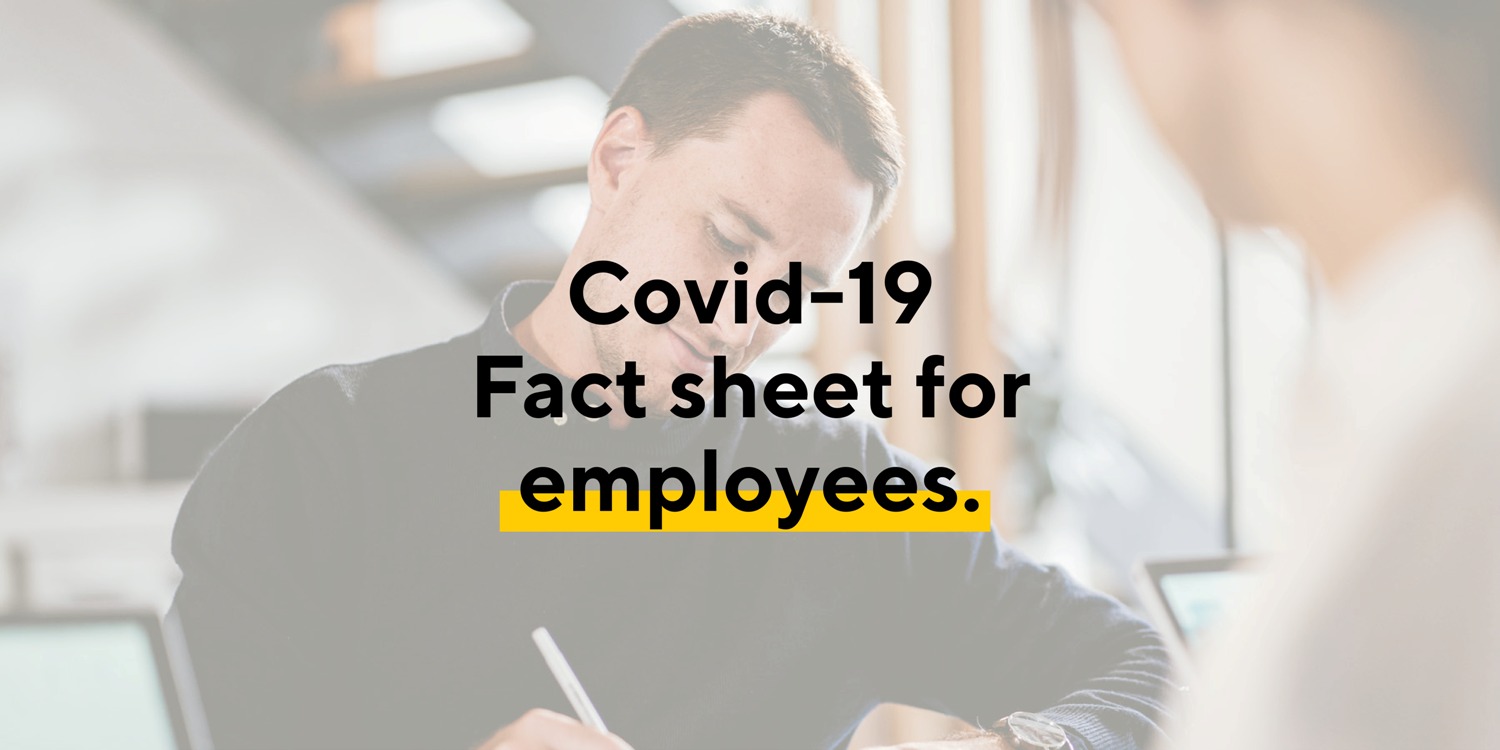 Coronavirus Fact Sheet For Employees