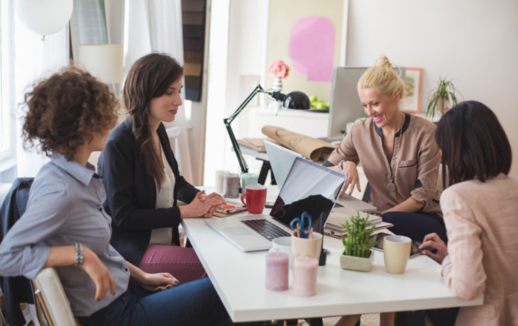 Businesswomen In A Meeting