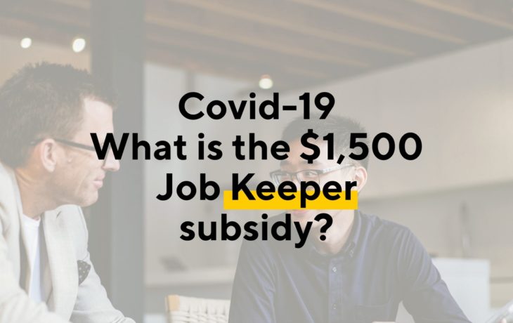 Job Keeper Subsidy