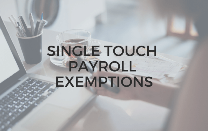 Single Touch Payroll Exemptions