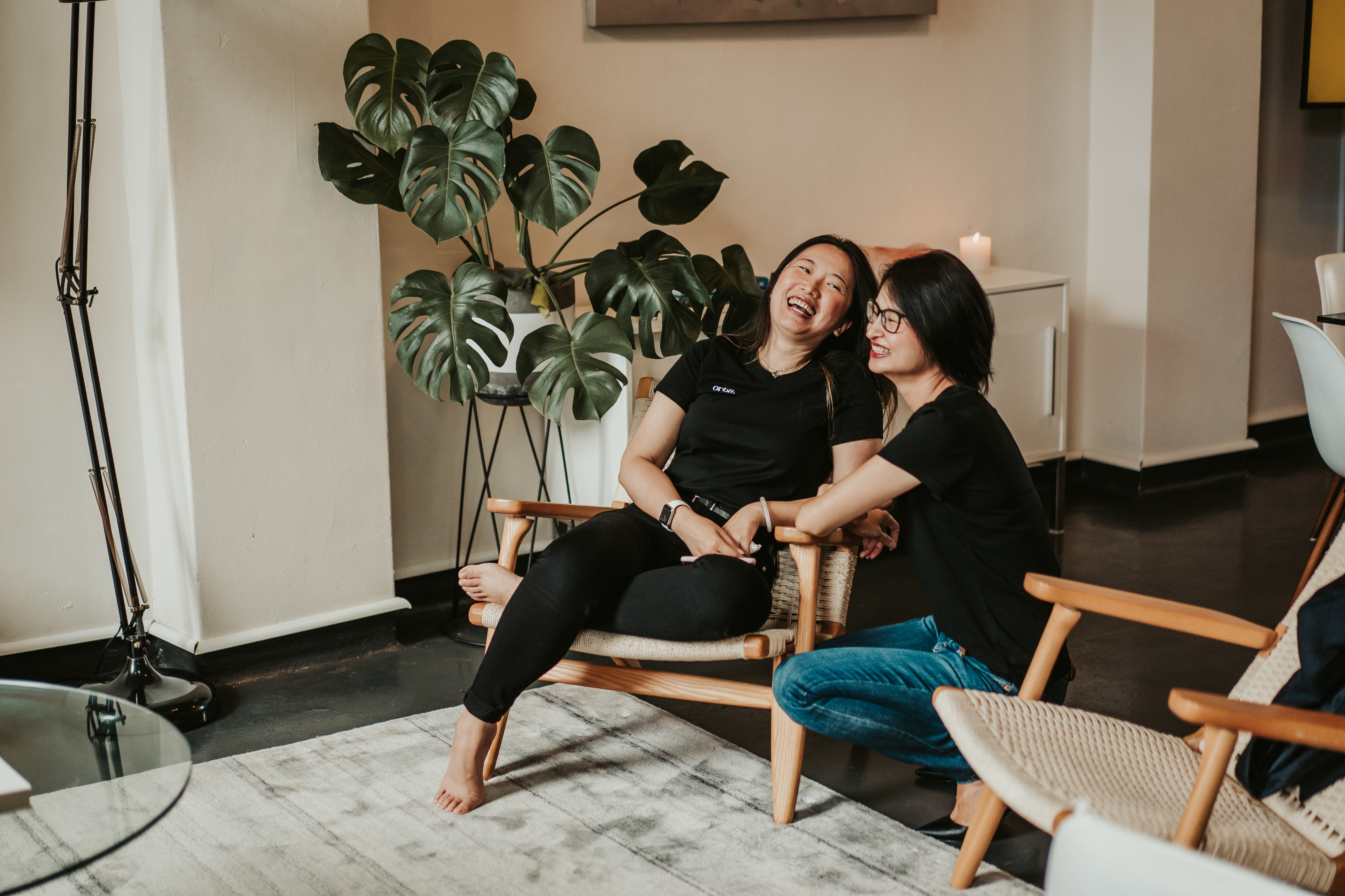 Orbit Team Members Laughing In The Sydney Office