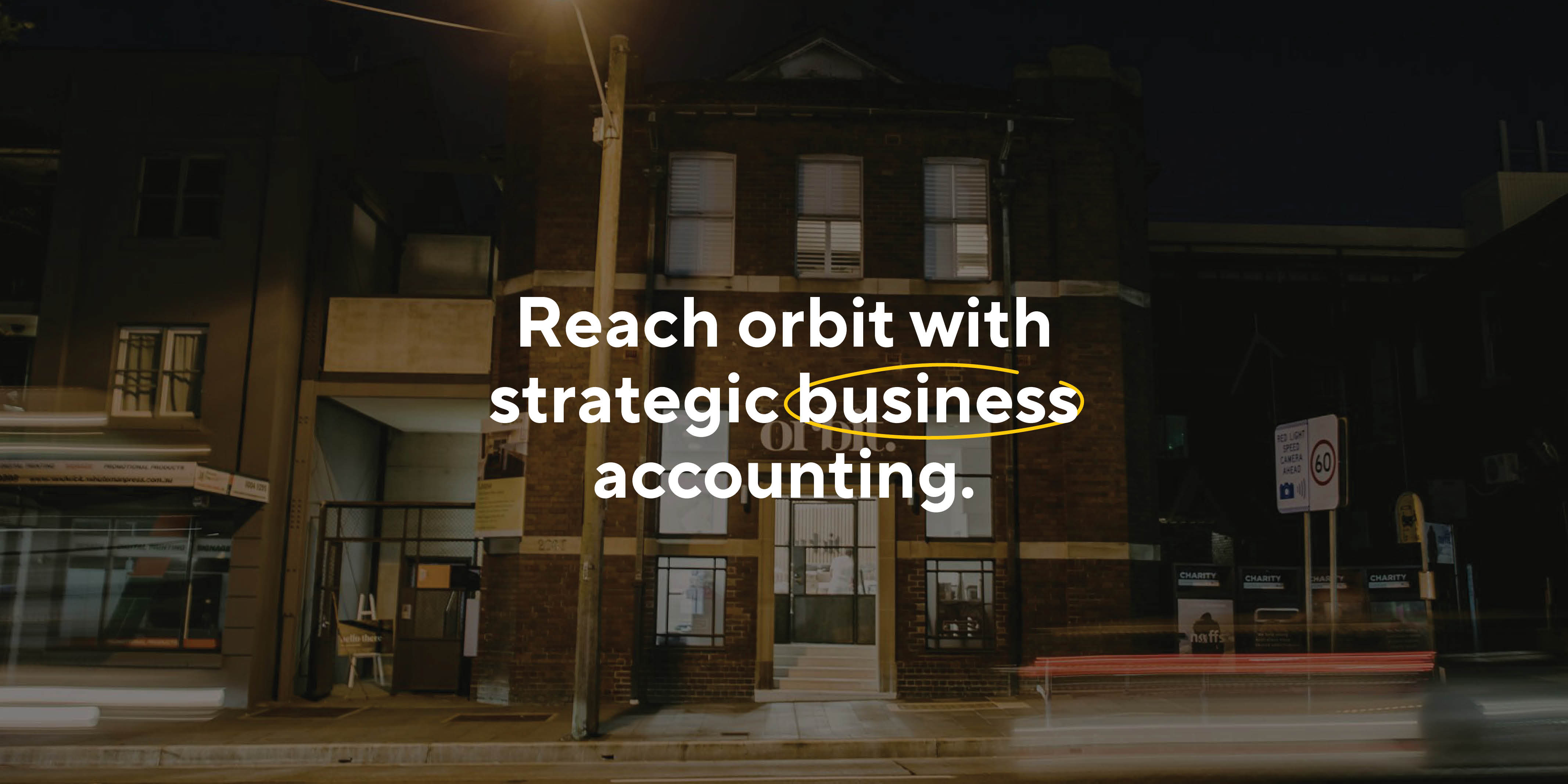 Exterior Of Orbit, Strategic Business Accountants Located In Randwick, Sydney