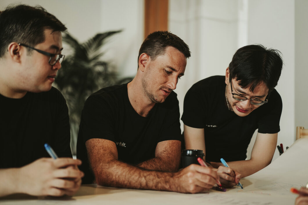 Orbit’s Team Of Sydney Business Accountants In A Workshop At Randwick Office